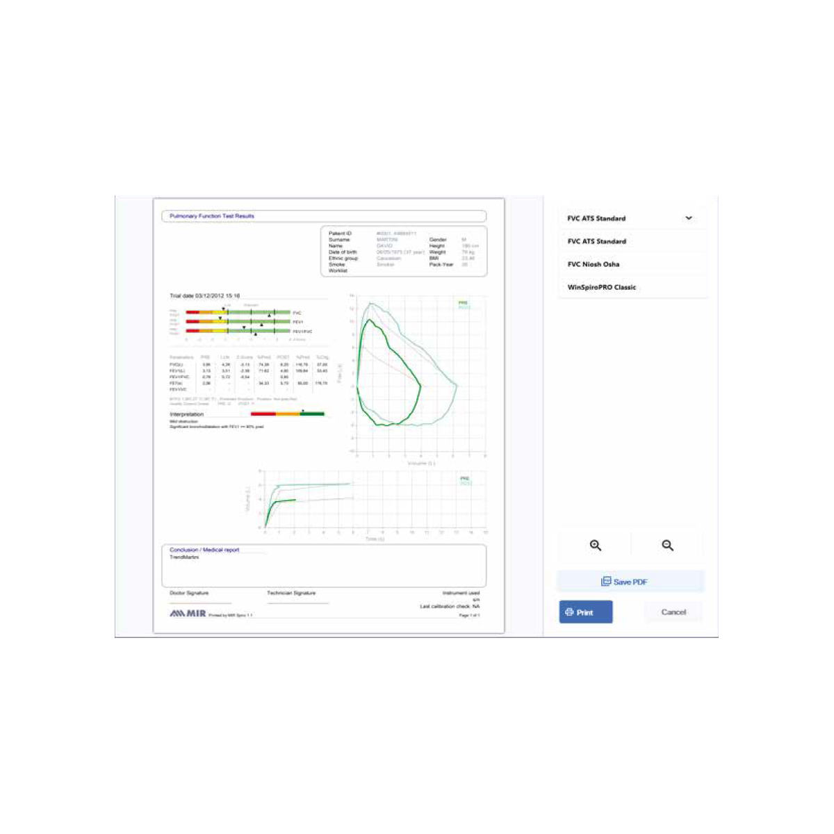MIR Spiro Software Platinum Card Subscription