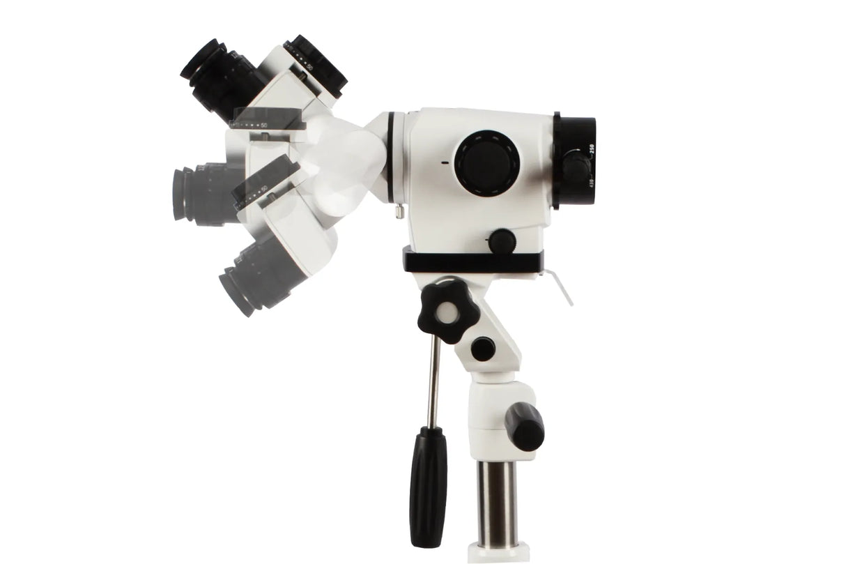 Alltion AC3000 Colposcope close up on the inclinable binocular head. Shop now at Zone Medical.