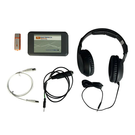 Electronica 600M PC based audiometer kit inclusions. Shop now at Zone Medical.