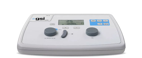 Grason Stadler GSI 18 Manual Screening Audiometer front view. Shop now at Zone Medical.