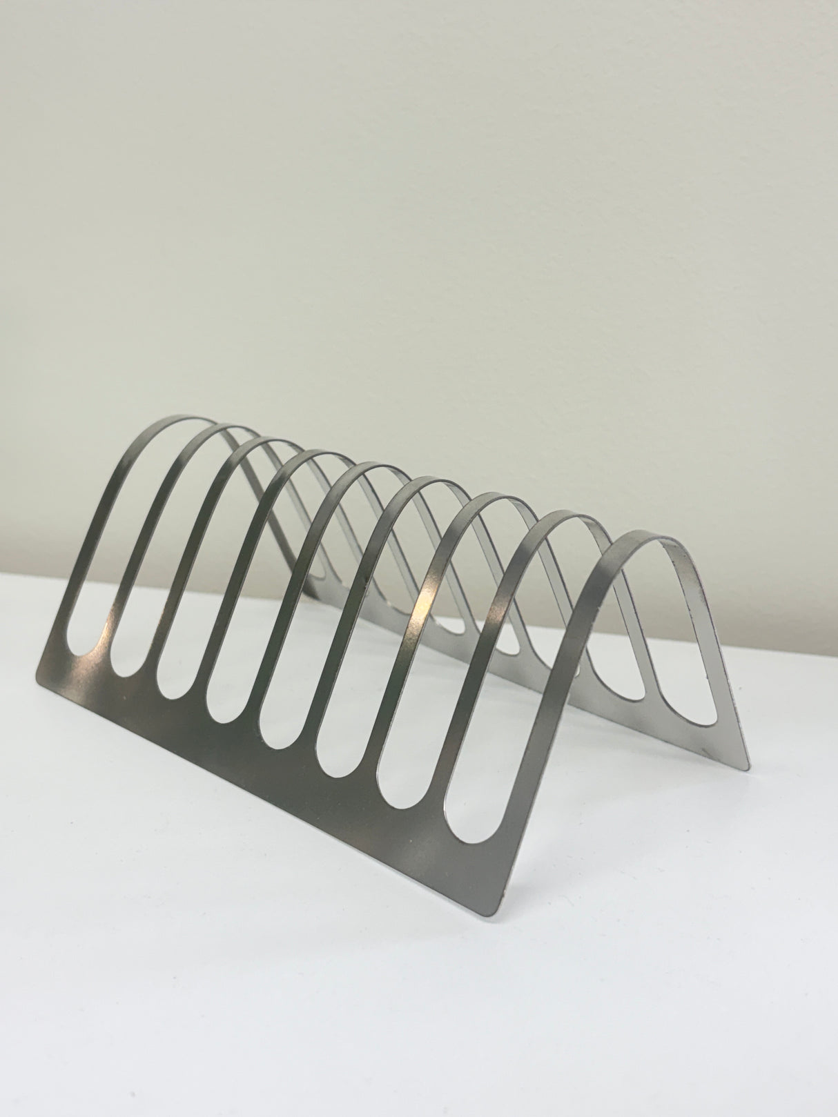 Hatmed 8 Slot Stainless Steel Toast Rack