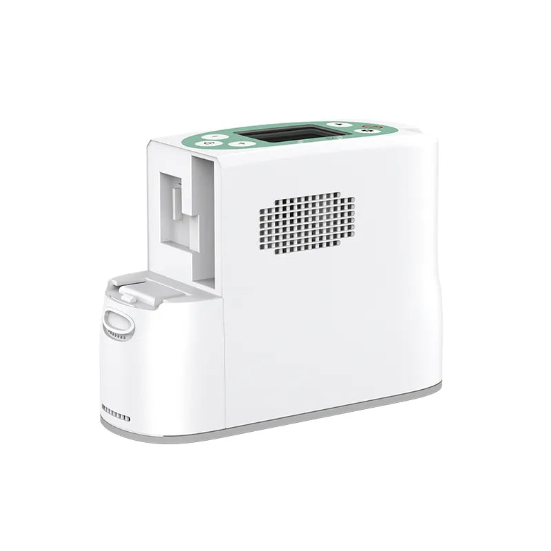 Kingon P2 E7 Portable Oxygen Concentrator with no battery attached. Shop now at Zone Medical.