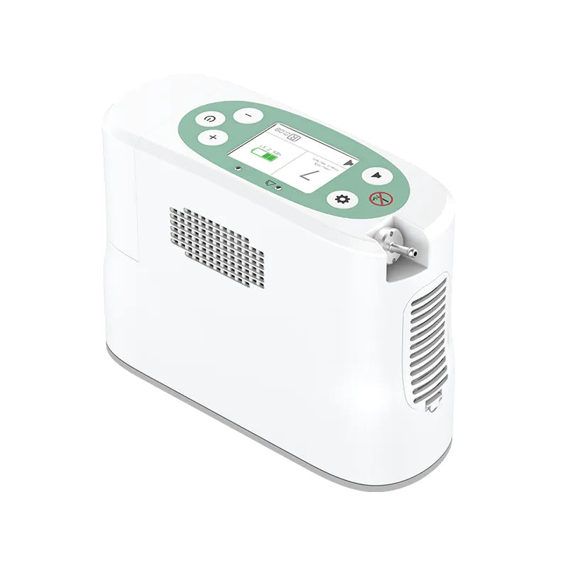 Kingon P2 E7 Portable Oxygen Concentrator top view. Shop now at Zone Medical.