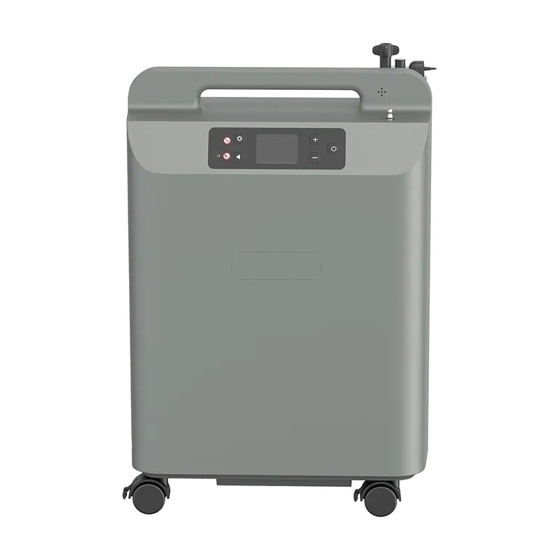 Kingon P2 O5E 5 litre stationary oxygen concentrator front view. Shop now at Zone Medical.