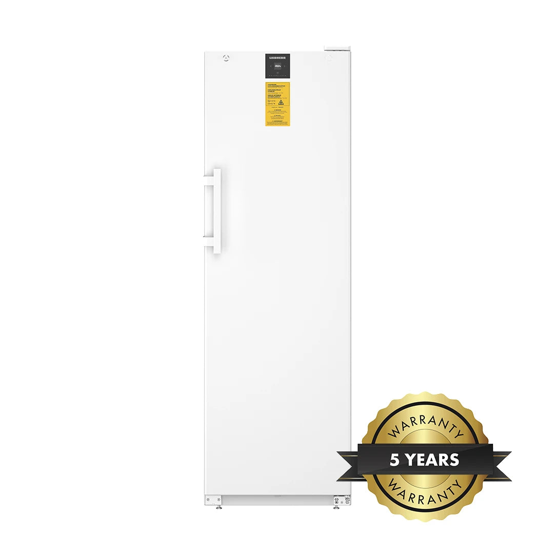 Liebherr SFFfg 4001 Performance Pharmacy Medical Laboratory Freezer with Spark Free Interior front view door closed. Shop now at Zone Medical.
