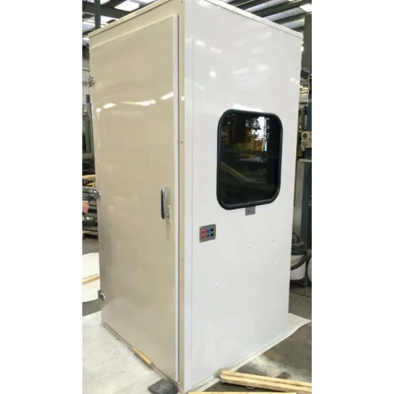 Modular Micro Audiometric Booth left hand door version. Shop now at Zone Medical.