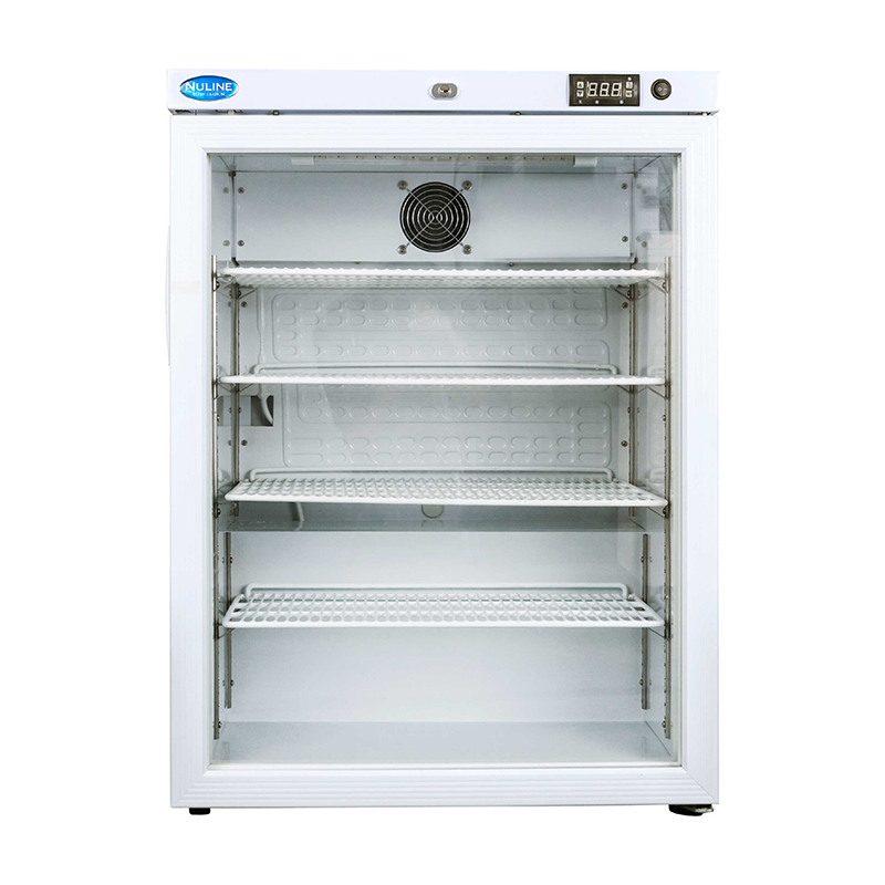 Nuline MLi125 refrigerator incubator 125 litres front view. Shop now at Zone Medical.