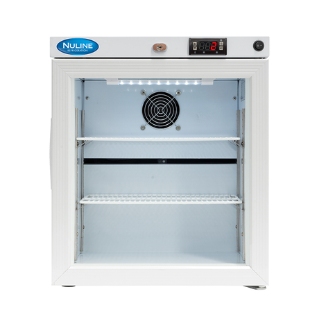 Nuline MLi29 refrigerator incubator 29 litres front view. Shop now at Zone Medical.
