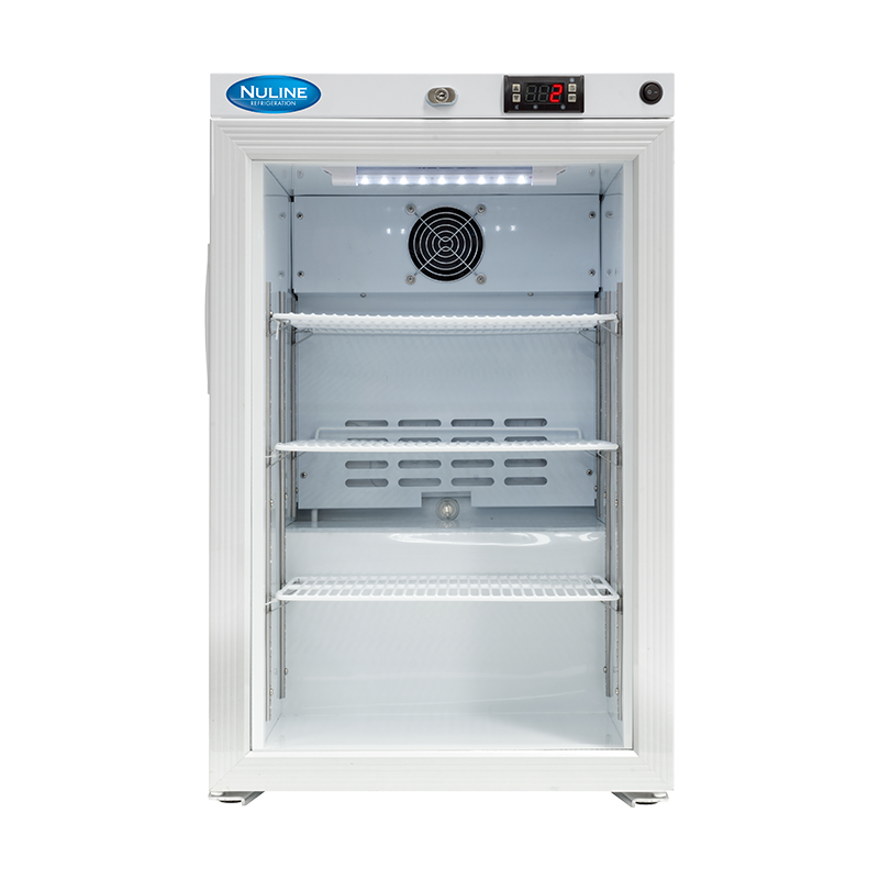 Nuline MLi59 refrigerator incubator 59 litres front view. Shop now at Zone Medical.