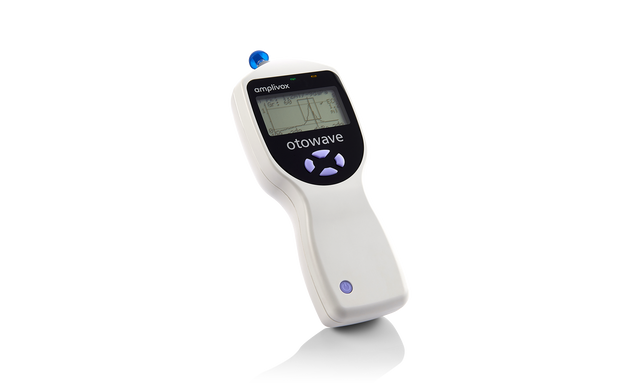 Amplivox Otowave 102-1 and 102-4 Tympanomete side view. Shop now at Zone Medical.