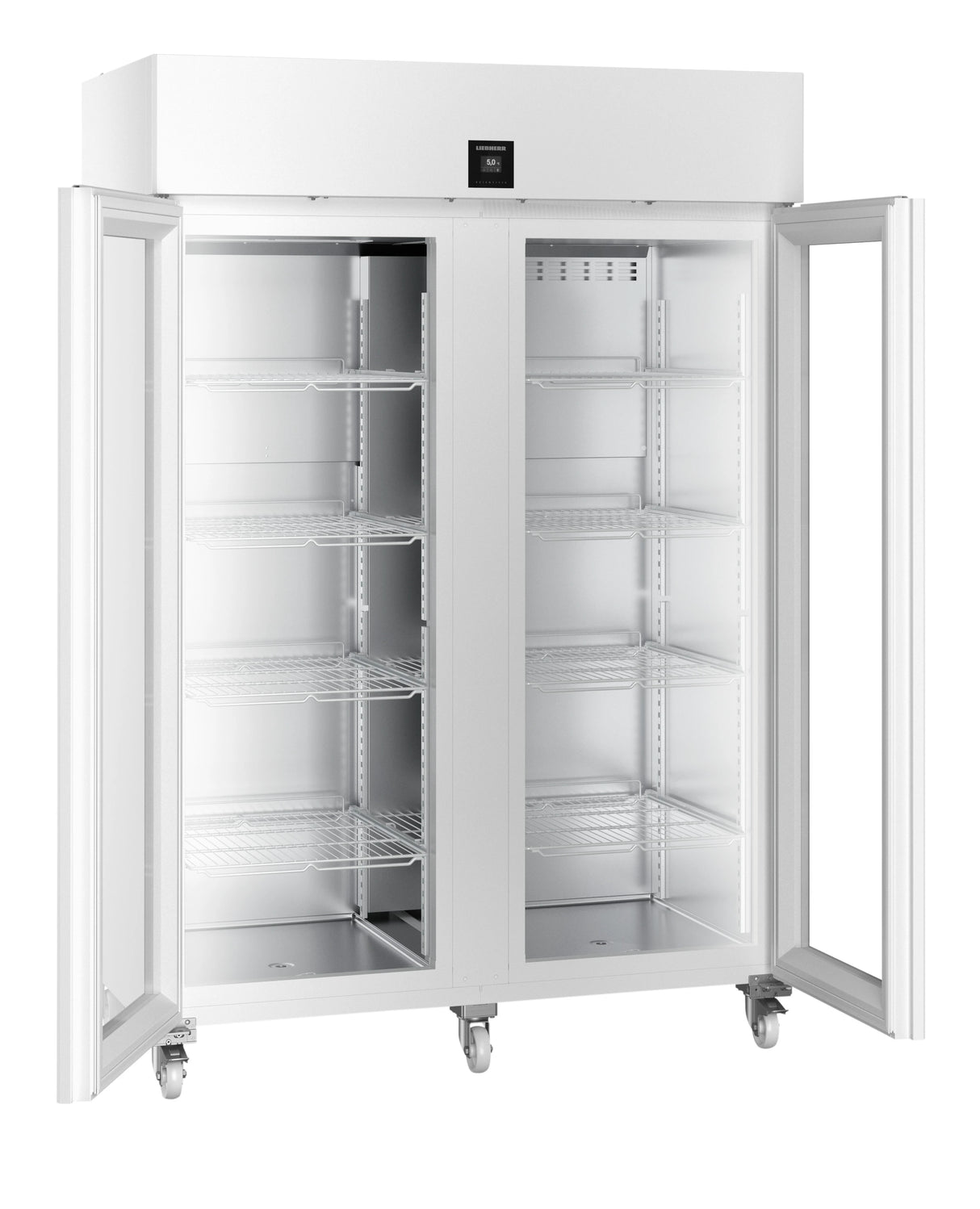 Liebherr SRPvh 1412 Glass Double Door Pharmacy Medical Laboratory Refrigerator with Circulating Cooling - 1447 Litres