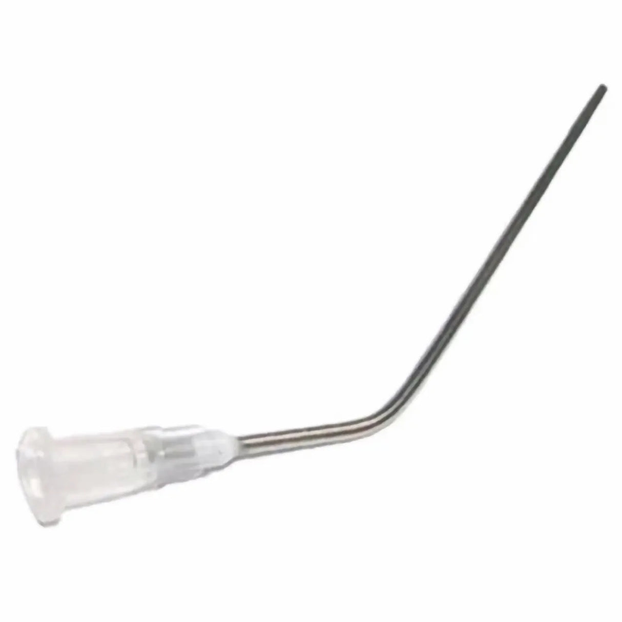 White 16 Gauge disposable bent non-sterile suction tube. Shop now at Zone Medical.