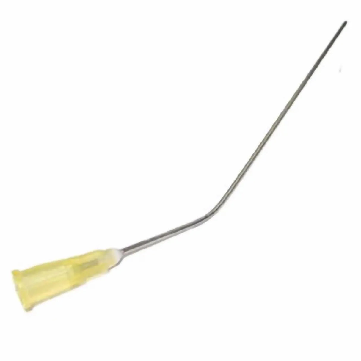 Yellow 20 Gauge disposable bent non-sterile suction tube. Shop now at Zone Medical.