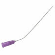 Purple 24 Gauge disposable bent non-sterile suction tube. Shop now at Zone Medical.