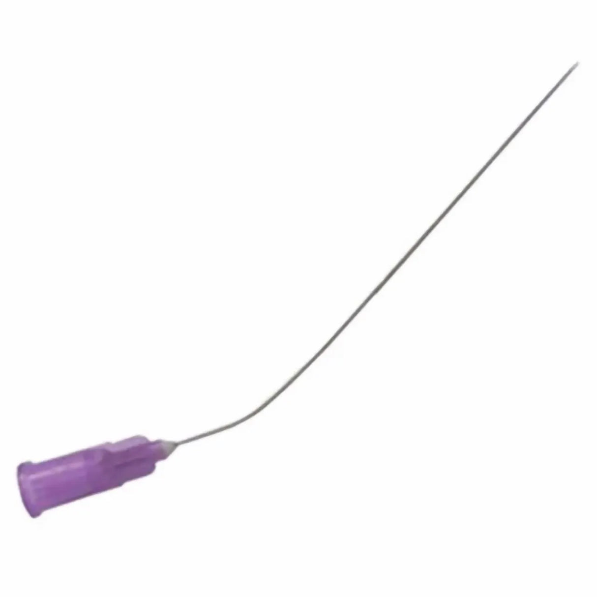 Purple 24 Gauge disposable bent non-sterile suction tube. Shop now at Zone Medical.