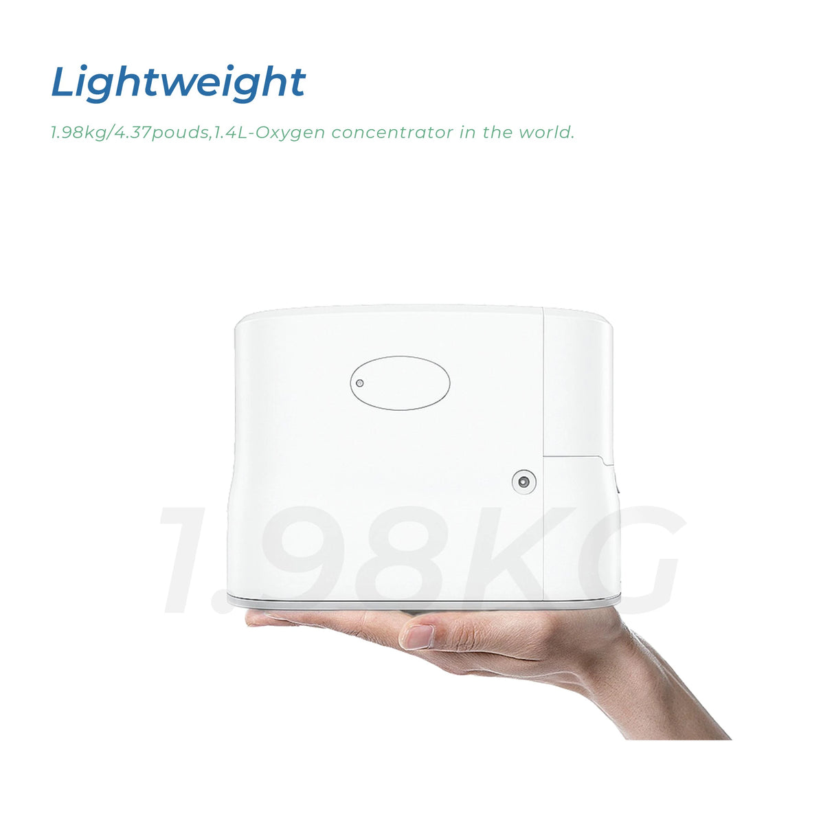 Kingon P2-E7 Portable Oxygen Concentrator
