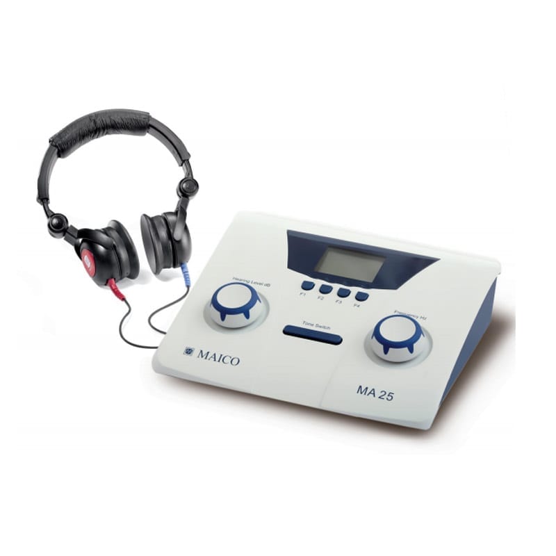 Maico MA25 and MA25e Audiometer Manual Screening