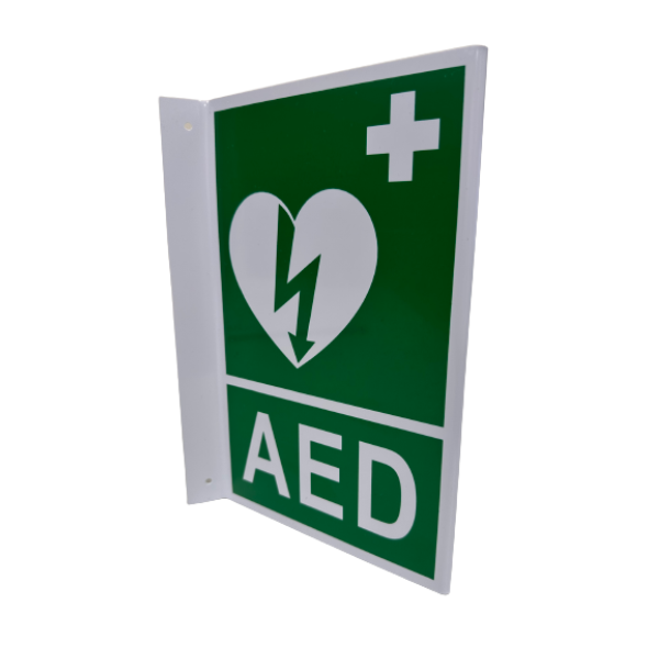 3D AED Sign