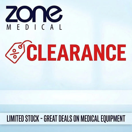 Zone Medical's clearance range features heavily discounted medical equipment