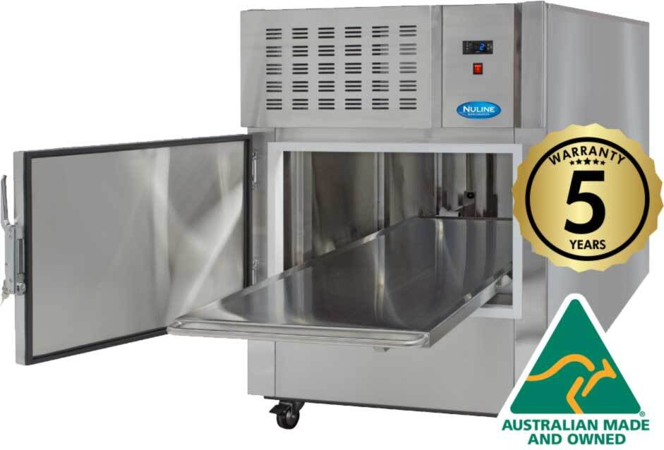 Nuline NMF Series Mortuary Freezer 1 & 2 Bays - Bariatric