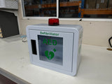 AED Cabinet Small with Strobe Light & Alarm