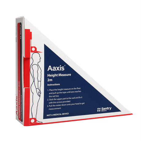 Aaxis Standard Height Measure 2m - Wall Mount 0-200cm