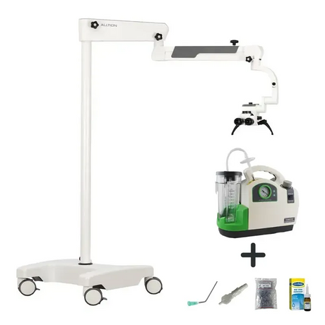 Ear toilet pro package with Alltion AM2000 microscope. Shop now at Zone Medical.