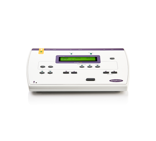 Amplivox 116 manual screening audiometer front view. Shop now at Zone Medical.