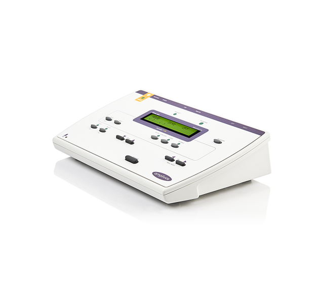 Amplivox 116 manual screening audiometer side view. Shop now at Zone Medical.