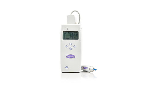 Amplivox 202 & 202-H Handheld Diagnostic Tympanometer front view. Shop now at Zone Medical.