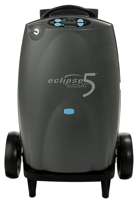 Caire Eclipse 5 Portable Oxygen Concentrator Hero Image. Shop Now at Zone Medical.