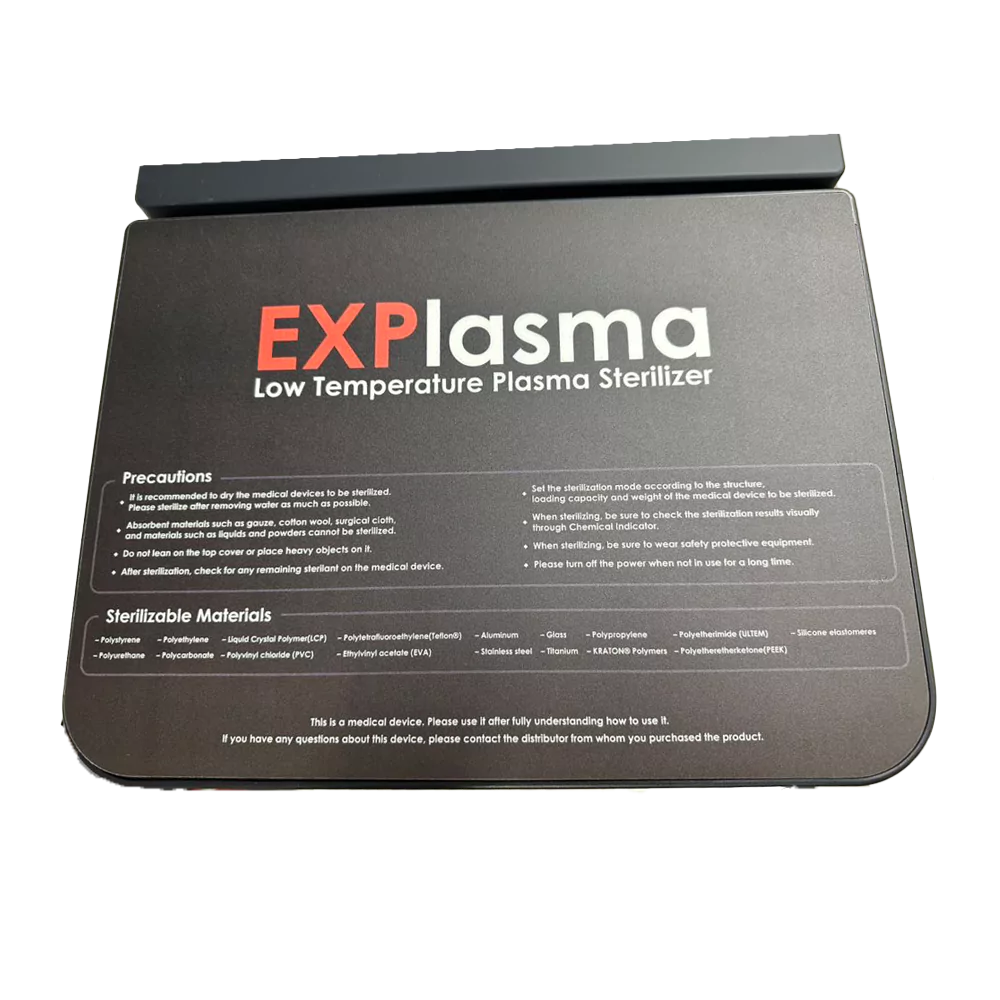 CUBE Instrument Inc EXPlasma Z7 Low Temperature Plasma Steriliser lid. Shop now at Zone Medical.