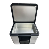 CUBE Instrument Inc EXPlasma Z7 Low Temperature Plasma Steriliser lid open with no trays. Shop now at Zone Medical.