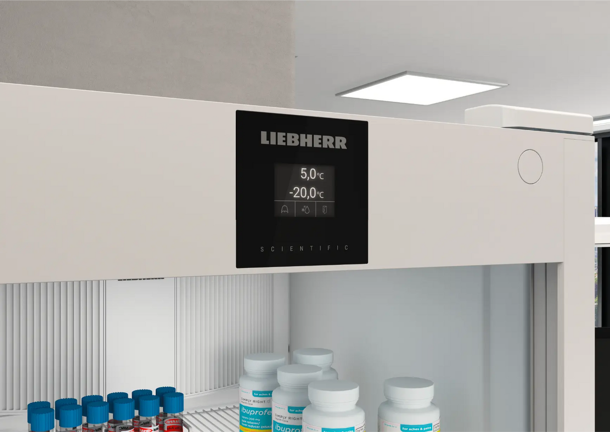 Liebherr SCFvh 4032 Pharmacy Medical Laboratory Combo Fridge and Freezer screen. Shop now at Zone Medical.