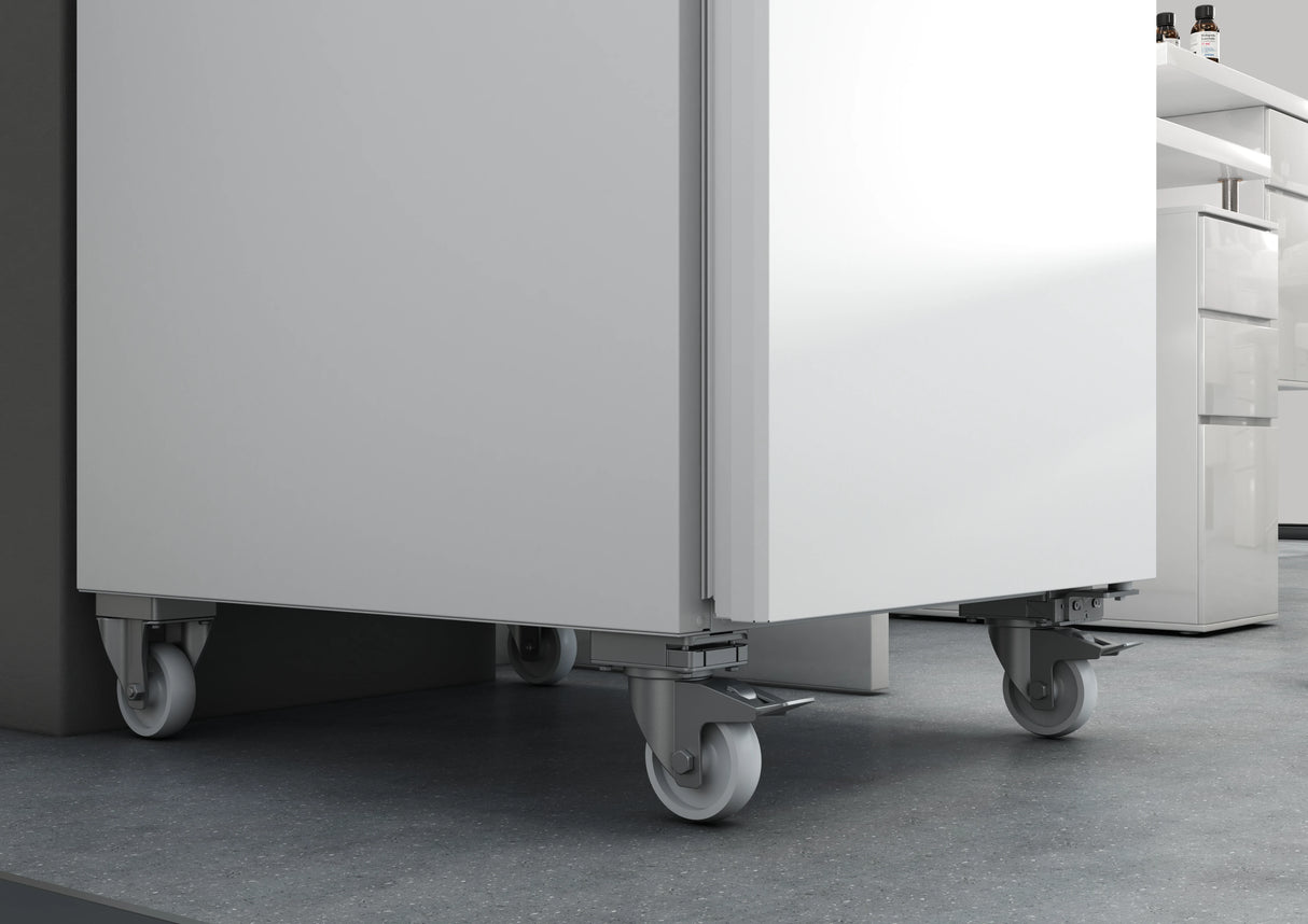 Liebherr SRPvh 6501 medical freezer castor wheels. Shop now at Zone Medical. 