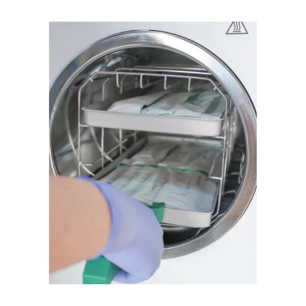 Hatmed Ganj HG23PD 23L Autoclave with 2 trays. Shop now at Zone Medical.