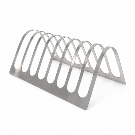 Hatmed 8 Slot Stainless Steel Toast Rack