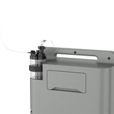 Kingon P2 O5E 5 litre stationary oxygen concentrator zoom up on humidifier bottle. Shop now at Zone Medical.