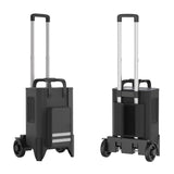 Kingon P2 TOC Transportable Portable Oxygen Concentrator in carry bag on the cart. Shop now at Zone Medical.