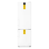 Liebherr SCFfg 4002 spark free medical fridge freezer front view with the door closed. Shop now at Zone Medical.