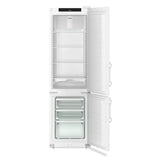 Liebherr SCFfg 4002 spark free medical fridge freezer front view with the door open. Shop now at Zone Medical.