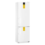 Liebherr SCFfg 4002 spark free medical fridge freezer side view with the door closed. Shop now at Zone Medical.