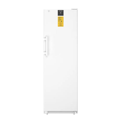 Liebherr SFFfg 4001 Performance Pharmacy Medical Laboratory Freezer with Spark Free Interior front view door closed. Shop now at Zone Medical.