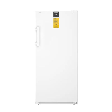 Liebherr SFFfg 5501 Performance Pharmacy Medical Laboratory Freezer with Spark Free Interior front view with door closed. Shop now at Zone Medical.