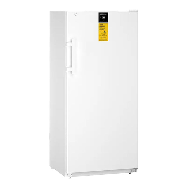 Liebherr SRFfg 5501 Performance Pharmacy Medical Laboratory Refrigerator with Spark-Free Interior - 558 Litre side view with door closed. Shop now at Zone Medical.