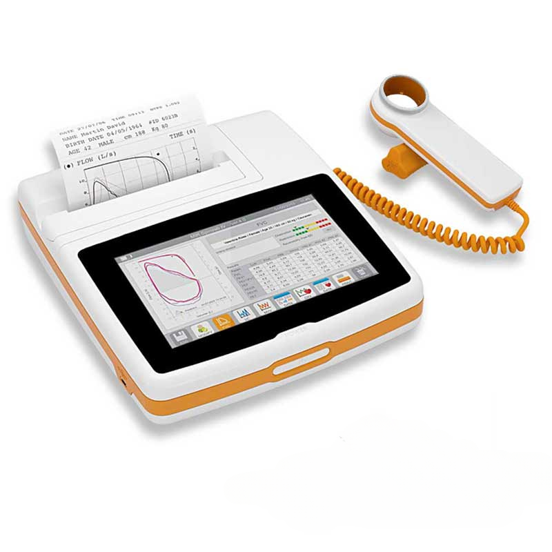 MIR Spirolab 4 Spirometer no Turbine Flowmeter with 1 Year Free Platinum Software Subscription