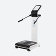 Mediana i50 Body Composition Analyser side view arms up. Shop now at Zone Medical.