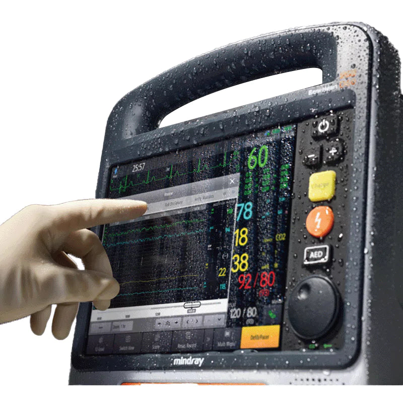 Mindray Beneheart D60 Defibrillator and Monitor wet. Shop now at Zone Medical.