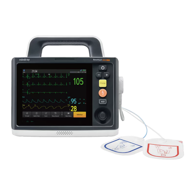 Mindray Beneheart D30 Defibrillator and Monitor Hero Image. Shop now at Zone Medical.