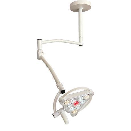 Minston Q10 Ceiling Mount Examination Light Single and Dual Arm hero image. Shop now at Zone Medical.